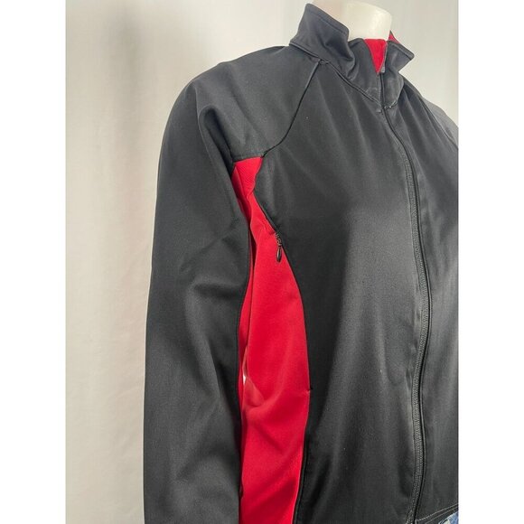 Pearl Izumi Womens Cycling Jacket Small Full Zip Fleece Lined Back Pockets Vents - Picture 2 of 15